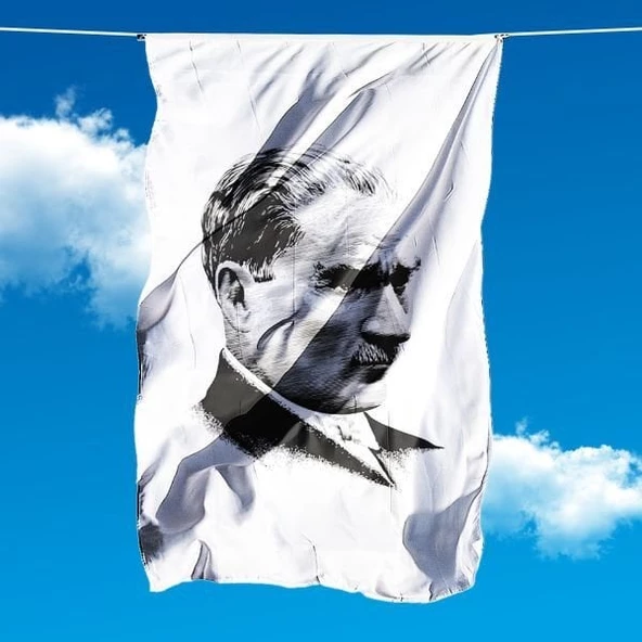 Atatürk Posteri 100x150 cm - Resim 2
