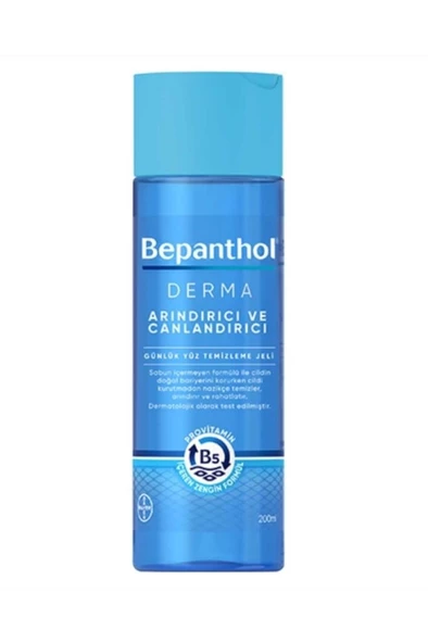Bepanthol Derma Arındırıcı ve Canlandırıcı 200 ml Yüz Temizleme Jeli ürün görseli 1
