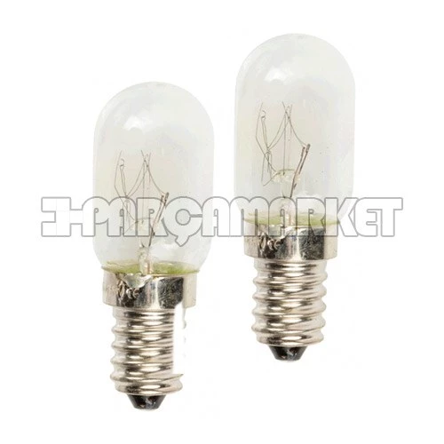 Universal E14 Duy - 15W Buzdolabı Lambası - 2 Adet - Resim 2