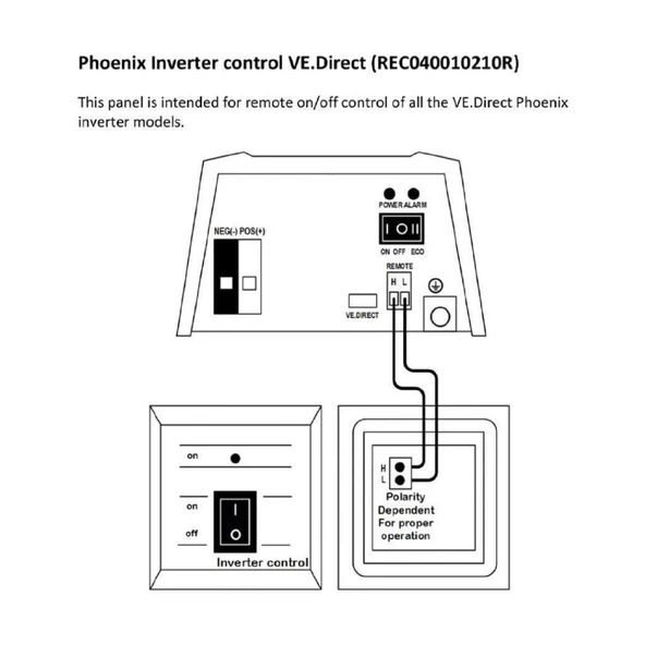 Victron Phoenix İnvertör Kontrol Ve.direct - Resim 3