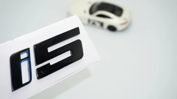 DK Tuning i5 Bagaj Siyah ABS 3M 3D Yazı Logo Bmw İle Uyumlu ürün görseli 1