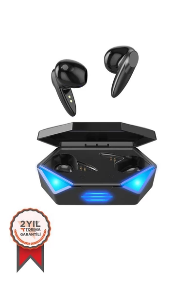 Oyuncu Kulaklığı Kablosuz Kulakiçi Rgb Işıklı Çift Mikrofonlu 3 Modlu Bluetooth 5.2 Tg-g20 ürün görseli 1