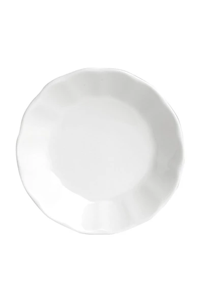 Porland 6'lı Beyaz Çay Tabağı 12cm ürün görseli 1