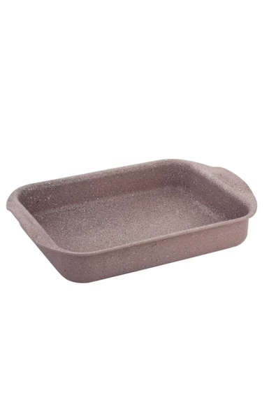 OMS Granit Dikdörtgen Fırın Tepsi 35x27cm Gri Renk ürün görseli 1