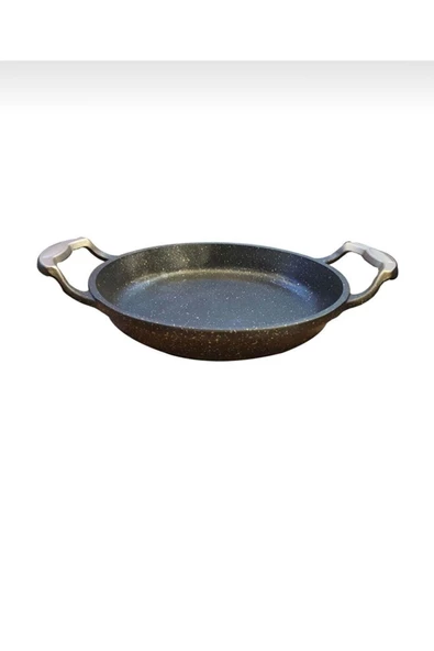 OMS 3248 Tek Parça Döküm Granit 20 Cm Tava Bakır ürün görseli 1