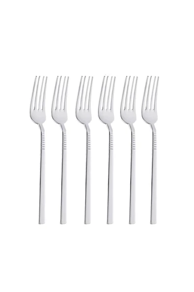 OMS Aurora 6 Parça Yemek Çatalı ürün görseli 1