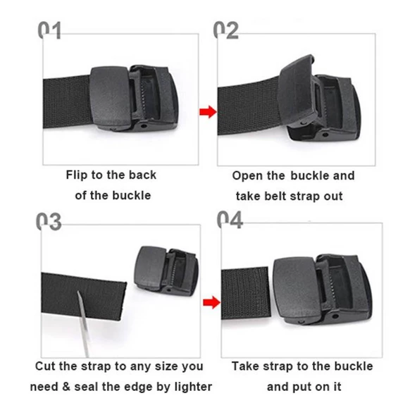 Sportlife Outdoor Stretch Kemer 4cm - Resim 3
