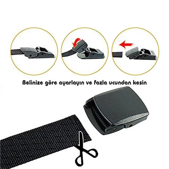 Sportlife Outdoor Stretch Kemer 4cm - Resim 2