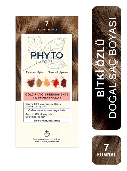 Phyto Color Bitkisel Saç Boyası - 7 Kumral ürün görseli 1