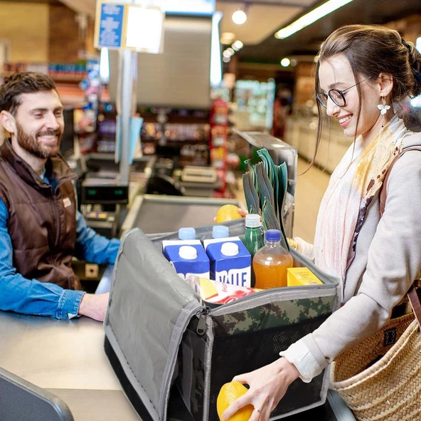 Coolist CL36C 36 Litre Katlanabilir Termos Bez Çanta / Buzluk - Resim 9
