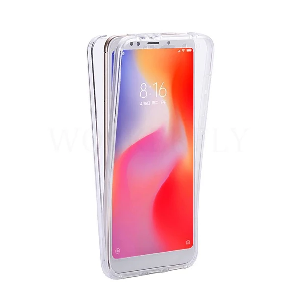 Gpack Xiaomi Redmi 5 Plus Kılıf Ön Arka  Silikon Koruma ürün görseli 1