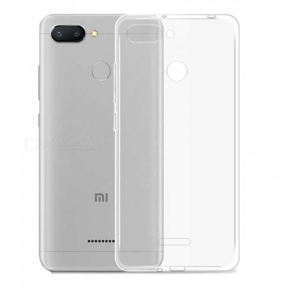 Gpack Xiaomi Redmi 6 Kılıf Süper Silikon Yumuşak Arka Koruma ürün görseli 1