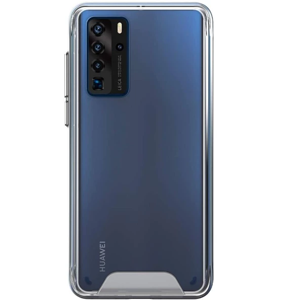 Gpack Huawei P40 Kılıf Gard Nitro  SilikonNano Glass Renksiz ürün görseli 1