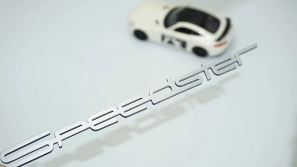 DK Tuning Porsche 356 Speedster Bagaj Gri ABS Yazı Logo Amblem ürün görseli 1