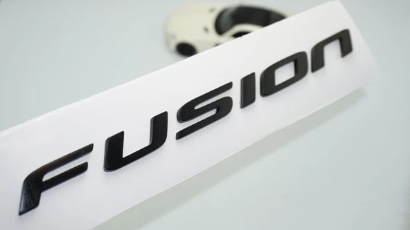 DK Tuning Fusion Bagaj Siyah ABS 3M 3D Yazı Logo Ford İle Uyumlu ürün görseli 1