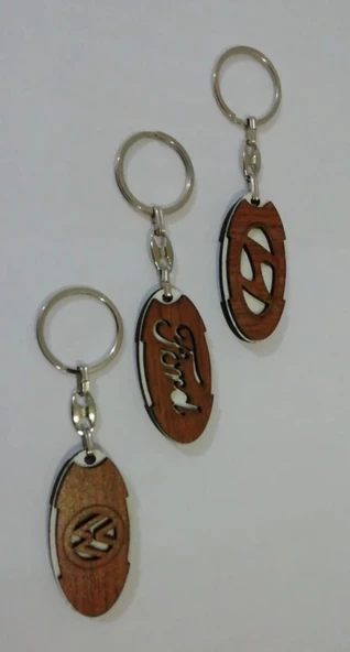Araç Oto Metal, Pleksi, Ahşap, Deri Logolu Anahtarlık Her Marka Logo Kaliteli Anahtarlık ürün görseli 1