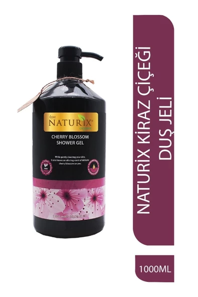 Japon Kirazı Çiçeği Duş Jeli Paraben ve Fosfat İçermez, Nemlendirici ve Ferahlatıcı 1000 Ml ürün görseli 1