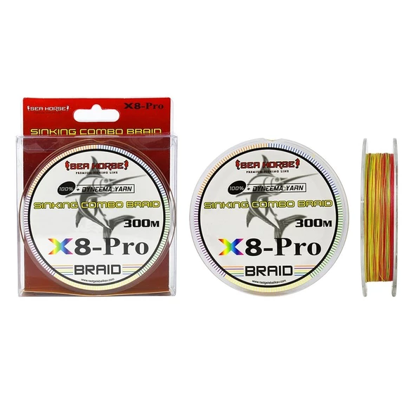 Sea Horse Sinking Combo Braid x8 0,35 300 Mt ürün görseli 1