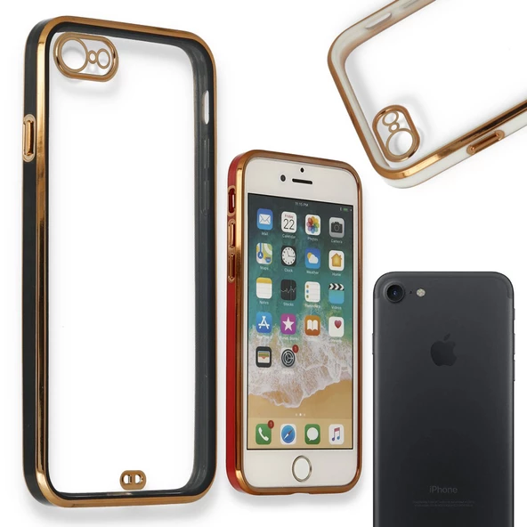 iPhone 7 / 8 Kılıf Liva Lazer Silikon Kapak ürün görseli 1