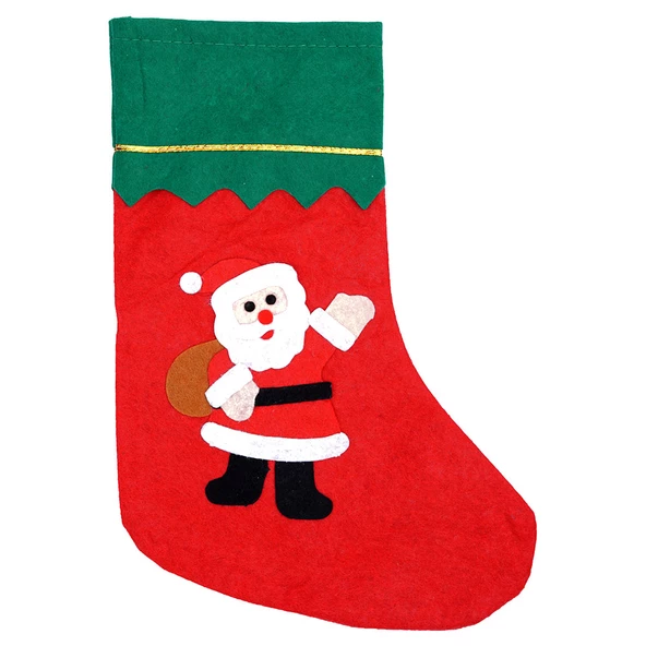 Yılbaşı Noel Baba Dekor Çorap ürün görseli 1