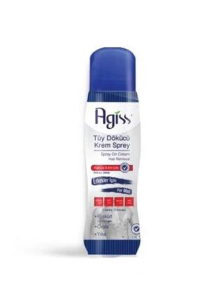 Agiss Tüy Dökücü Krem Sprey For Men 175 Ml ürün görseli 1
