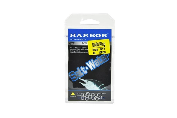 Harbor Solid Ring No:3 10pcs ürün görseli 1