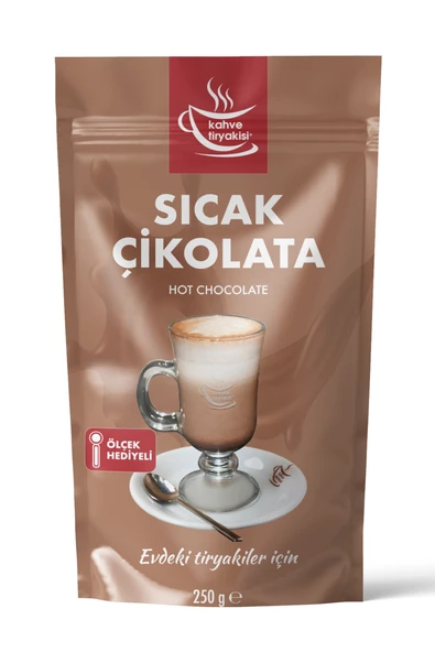 Kahve Tiryakisi Sıcak Çikolata 250 gr Paket ürün görseli 1