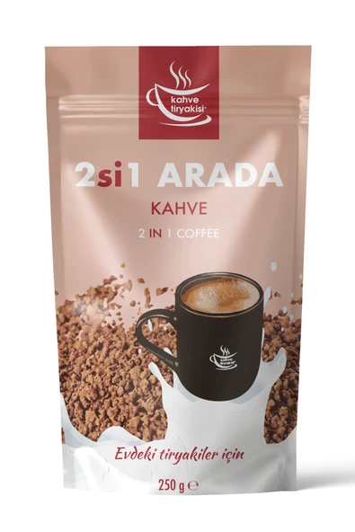 Kahve Tiryakisi 2si 1 Arada Kahve 250 gr Paket ürün görseli 1