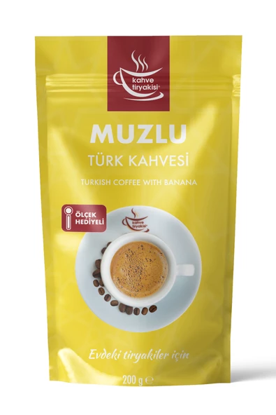 Kahve Tiryakisi Muzlu Türk Kahvesi 200 gr Paket ürün görseli 1