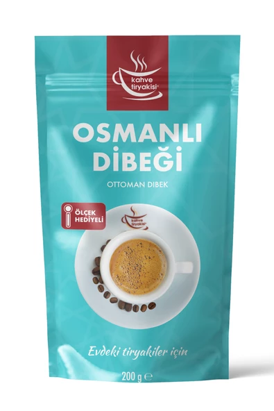 Kahve Tiryakisi Osmanlı Dibeği 200 gr Paket ürün görseli 1
