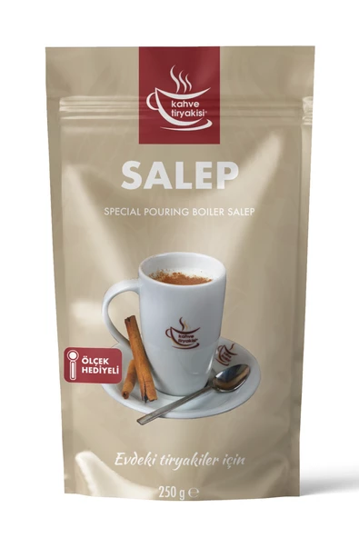 Kahve Tiryakisi Salep 250 gr Paket ürün görseli 1