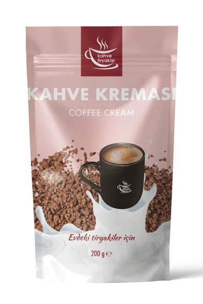 Kahve Tiryakisi Kahve Kreması 200 gr Paket ürün görseli 1