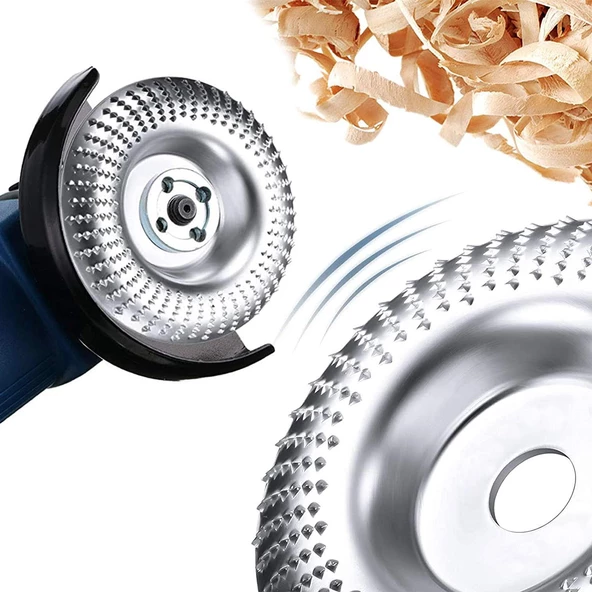 Anself Ahşap Taşlama Törpüleme Oyma Eğe Diski Ahşap Kesici 100 mm ürün görseli 1