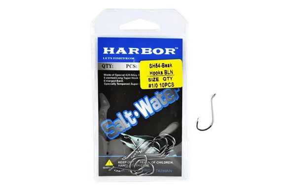 Harbor Sh54 Beak No:1/0 10pcs İğne ürün görseli 1
