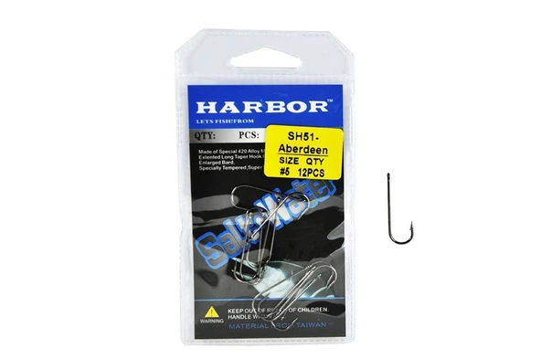 Harbor Sh51 Aberdeen No:5 12pcs İğne ürün görseli 1
