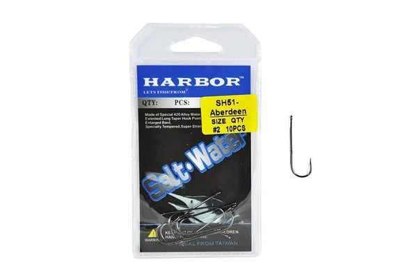 Harbor Sh51 Aberdeen No:2 10pcs İğne ürün görseli 1
