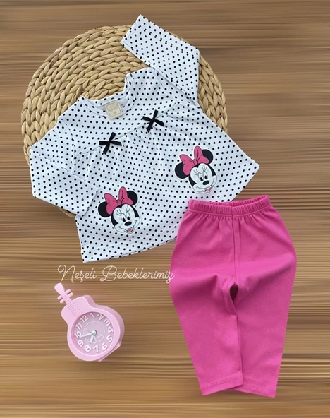 Nikuby Puantiyeli Penye Takım - Resim 3