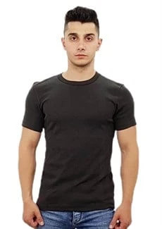 Kahverengi Basic  T-Shirt ürün görseli 1