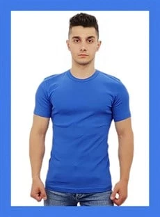 Mavi Basic T-Shirt ürün görseli 1