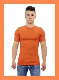 Turuncu Basic Tişört ürün görseli 1