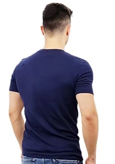 Lacivert Basic T-Shirt - Resim 3