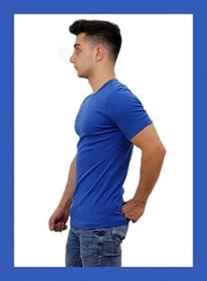 Mavi Basic T-Shirt - Resim 2