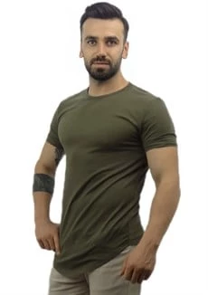 Haki Erkek T-shirt 10109 ürün görseli 1