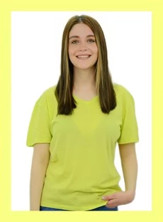 Basic Neon Yeşil T-Shirt ürün görseli 1