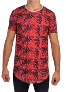 Önü Desenli Beyaz T-shirt ürün görseli 1