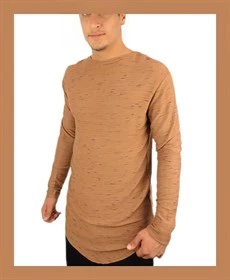 Camel Siyah Geçişli Erkek T-shirt ürün görseli 1