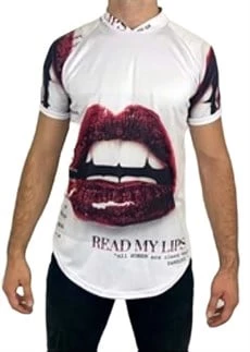 Baskılı Spor Beyaz T-shirt ürün görseli 1