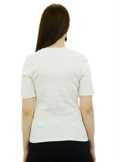 Cat&Dog Baskılı Krem T-Shirt - Resim 4