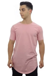 Pembe Basic Erkek T-shirt 10144 ürün görseli 1