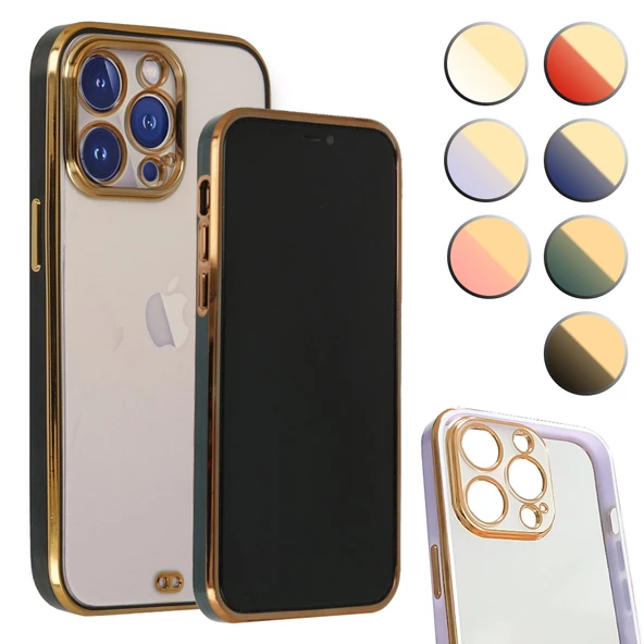 iPhone 13 Pro Max Kılıf Liva Lazer Silikon Kapak ürün görseli 1